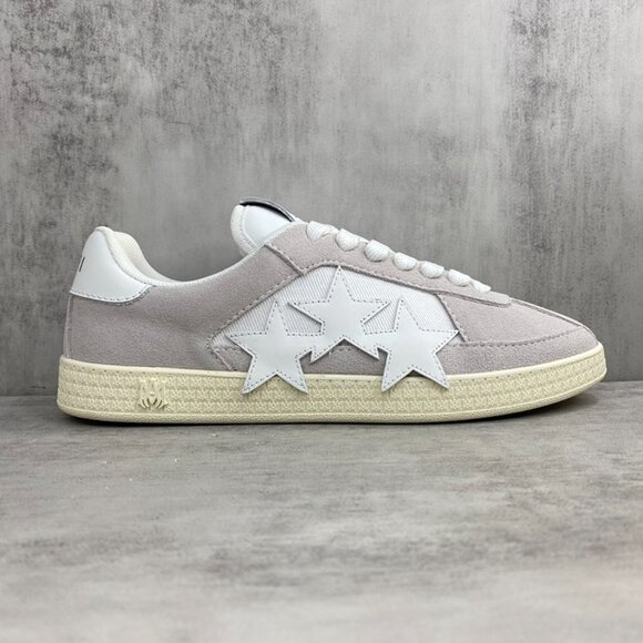 Amiri Men's Grey Contrast Star Patch Sneakers - Picture 6 of 9